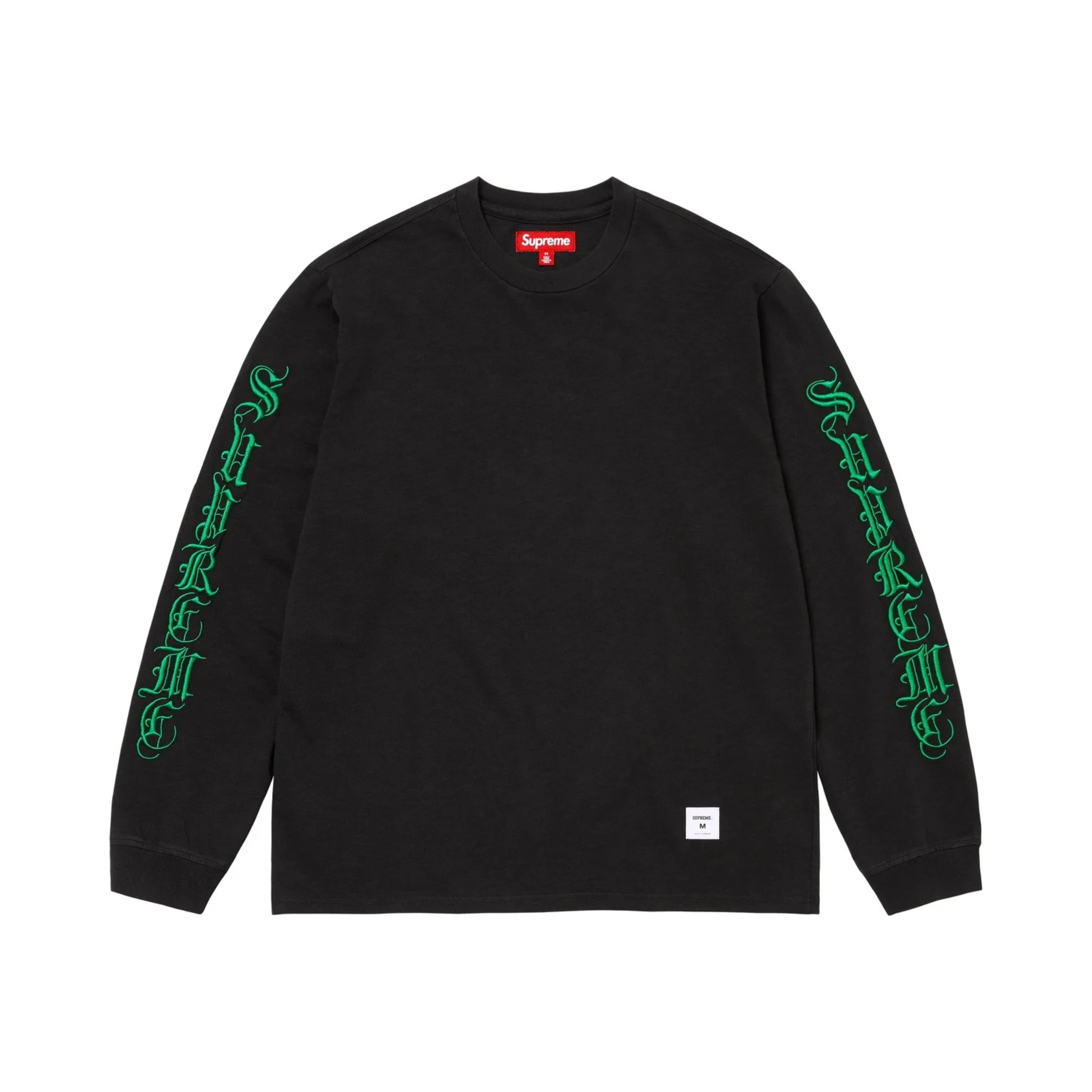 Supreme 'Old English' Longsleeve T-Shirt - Men's M – Fashionably Yours Supreme 'Old English' Longsleeve T-Shirt - Men's M – Fashionably Yours