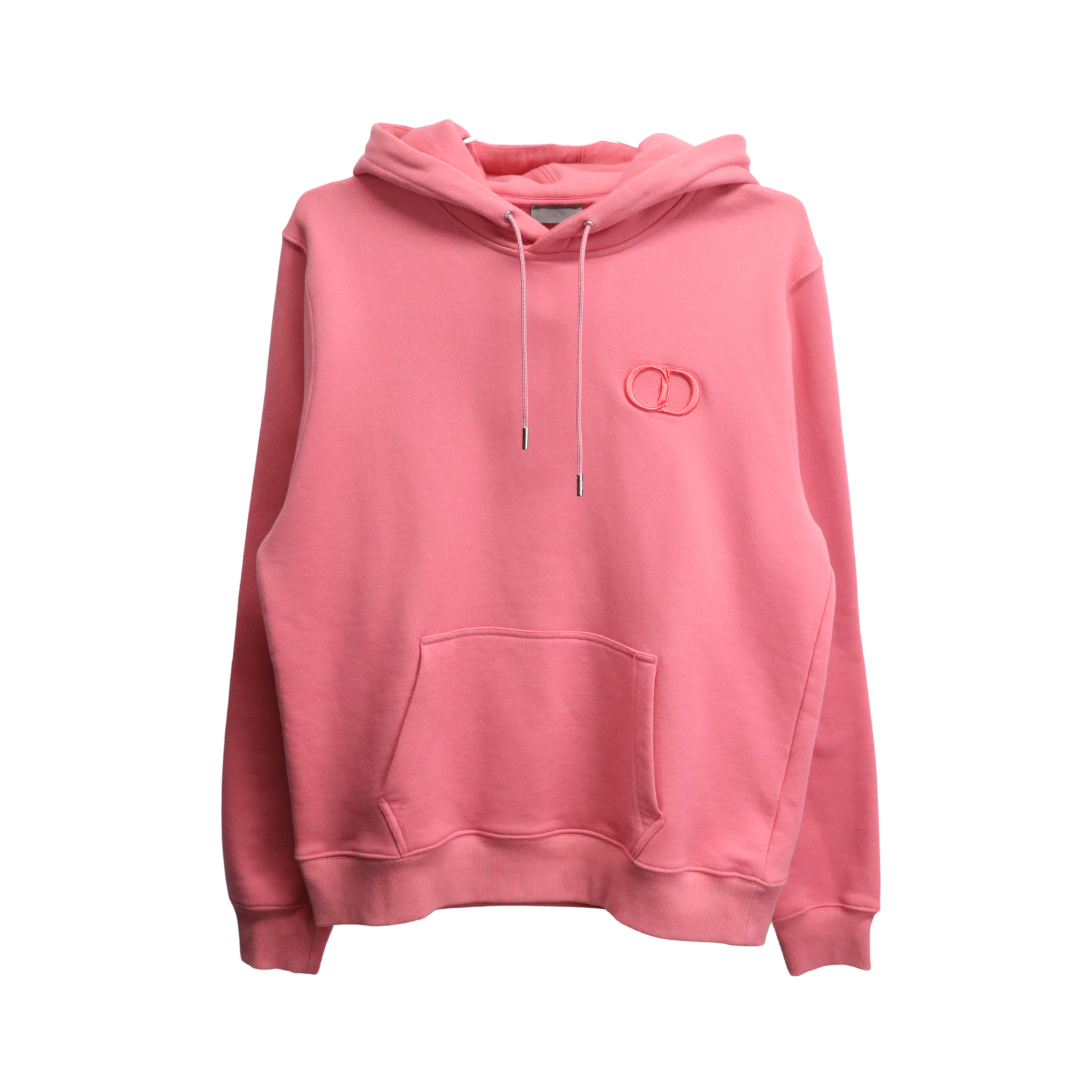 Ladies Hoodies Dior Pullover Pink Dior CD Icon Pink/Cream Hooded