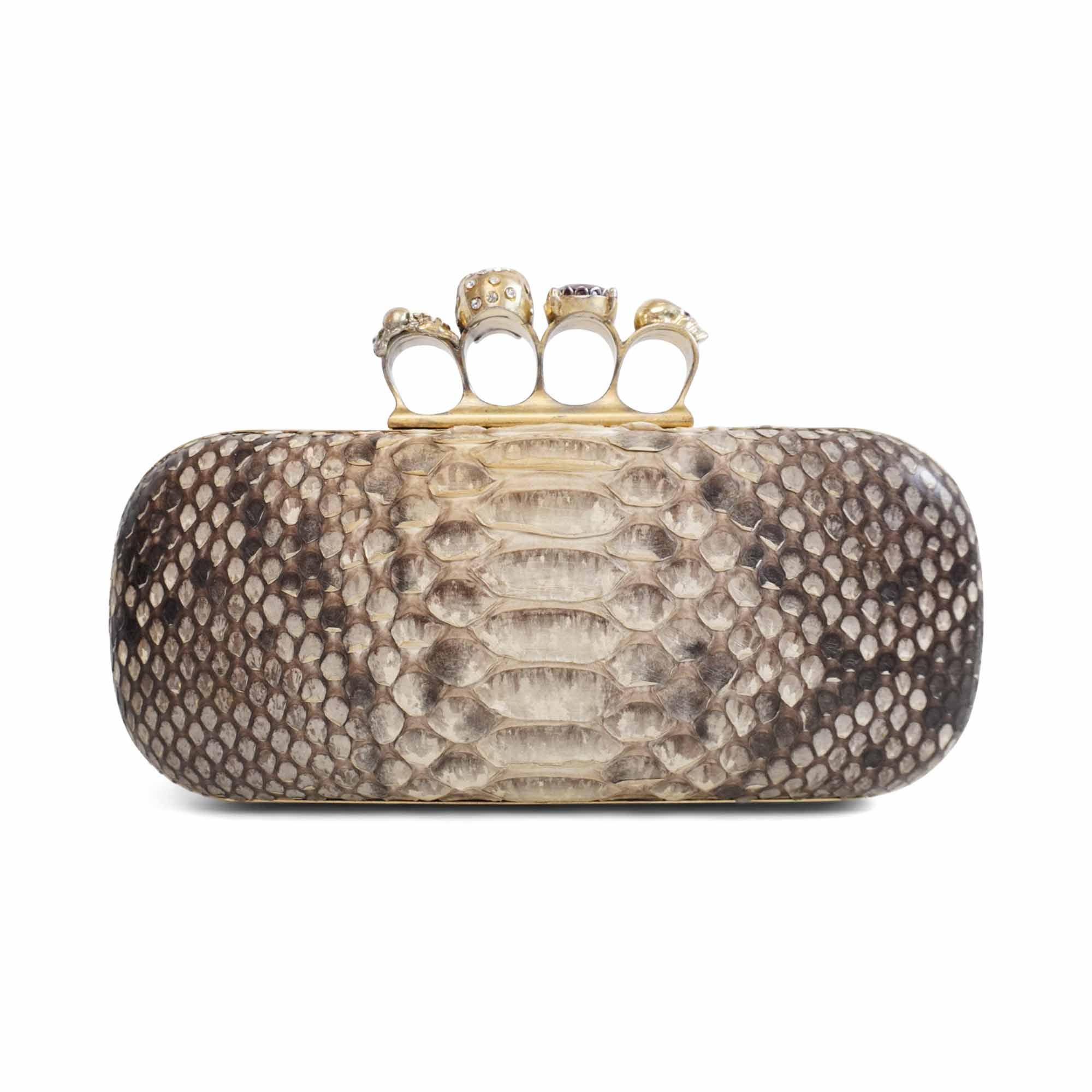 Alexander McQueen 'Knuckle' Clutch – Fashionably Yours
