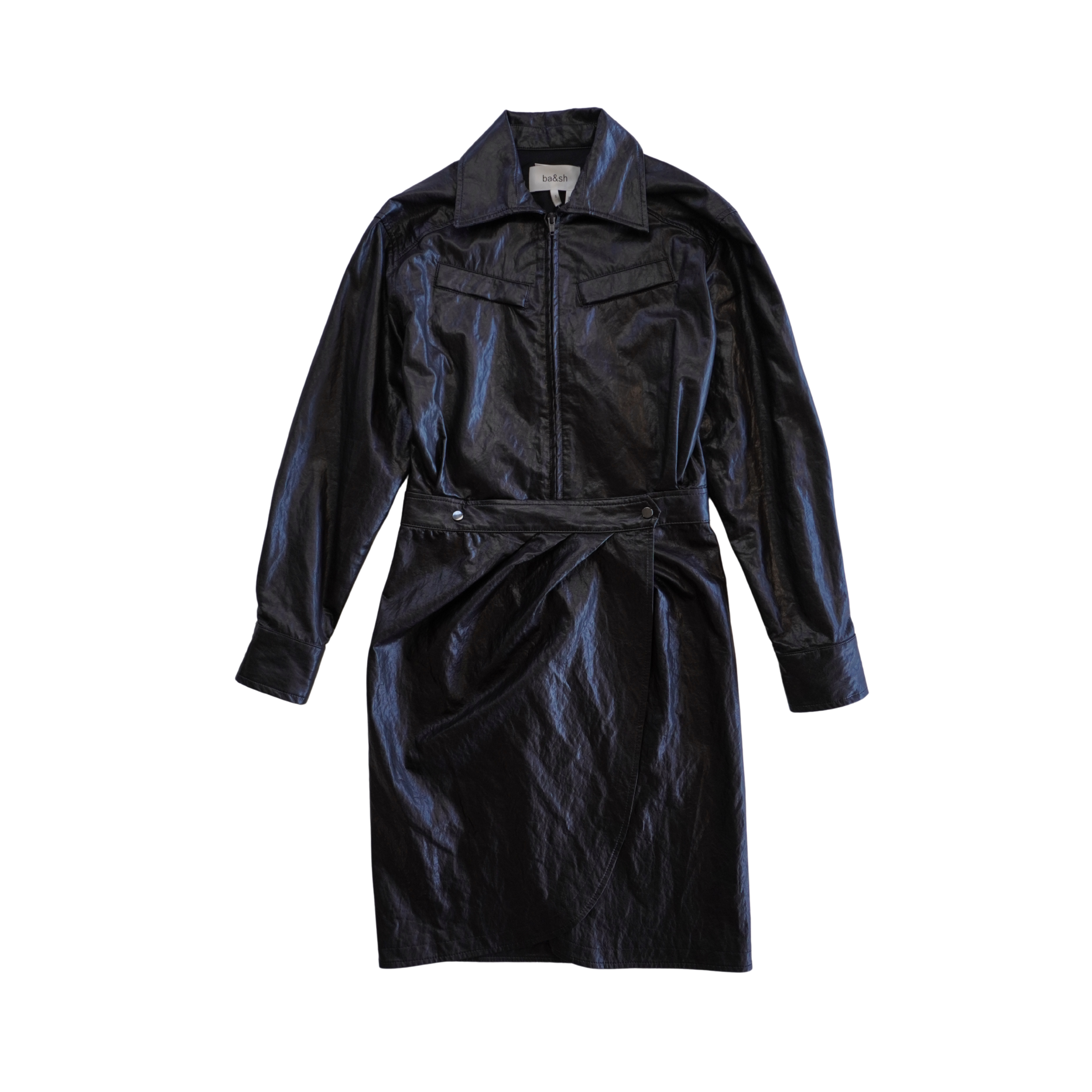 ba&sh leather dress Ba&sh Sophie Dress