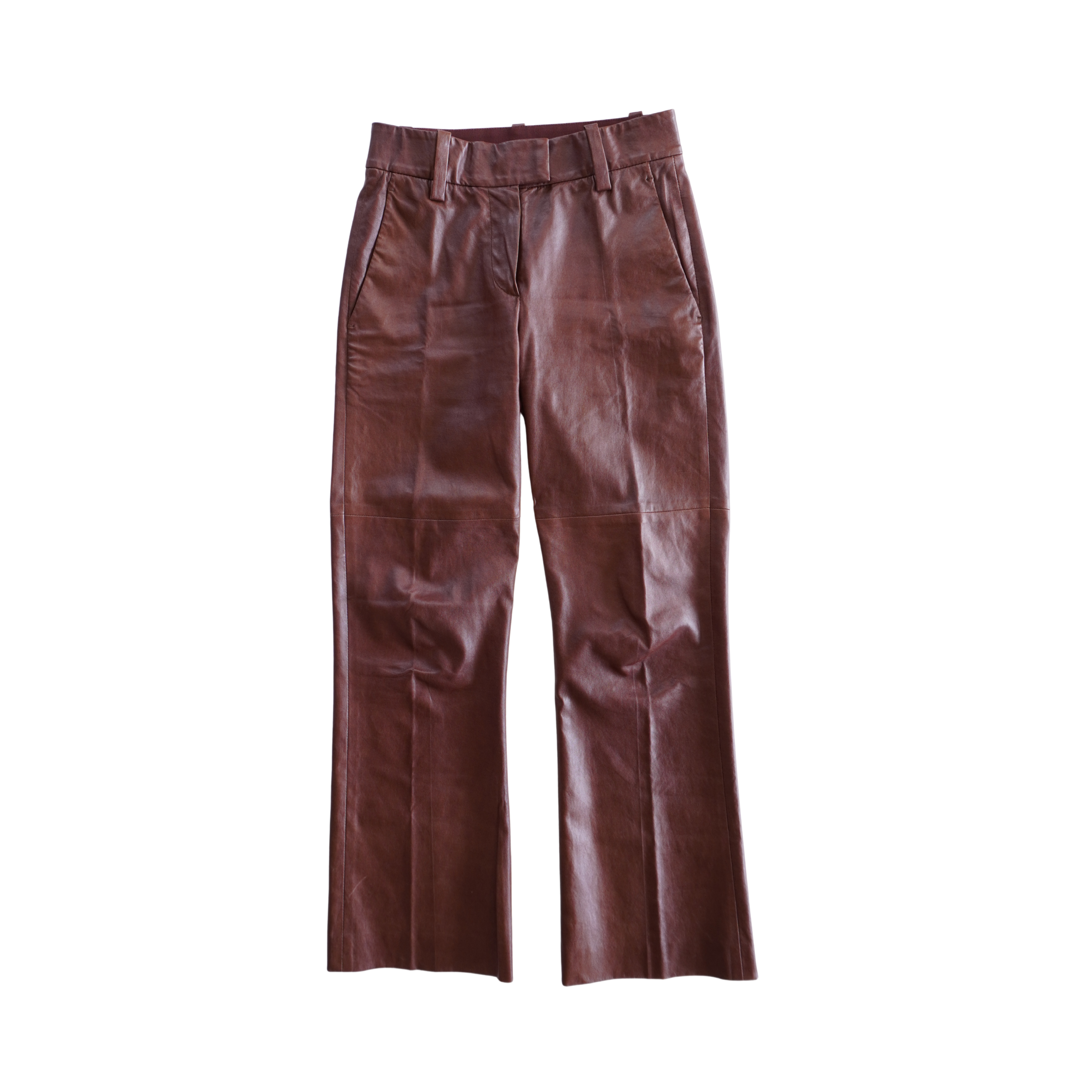 Brunello Cucinelli Leather Pants - Women's 2 – Fashionably Yours