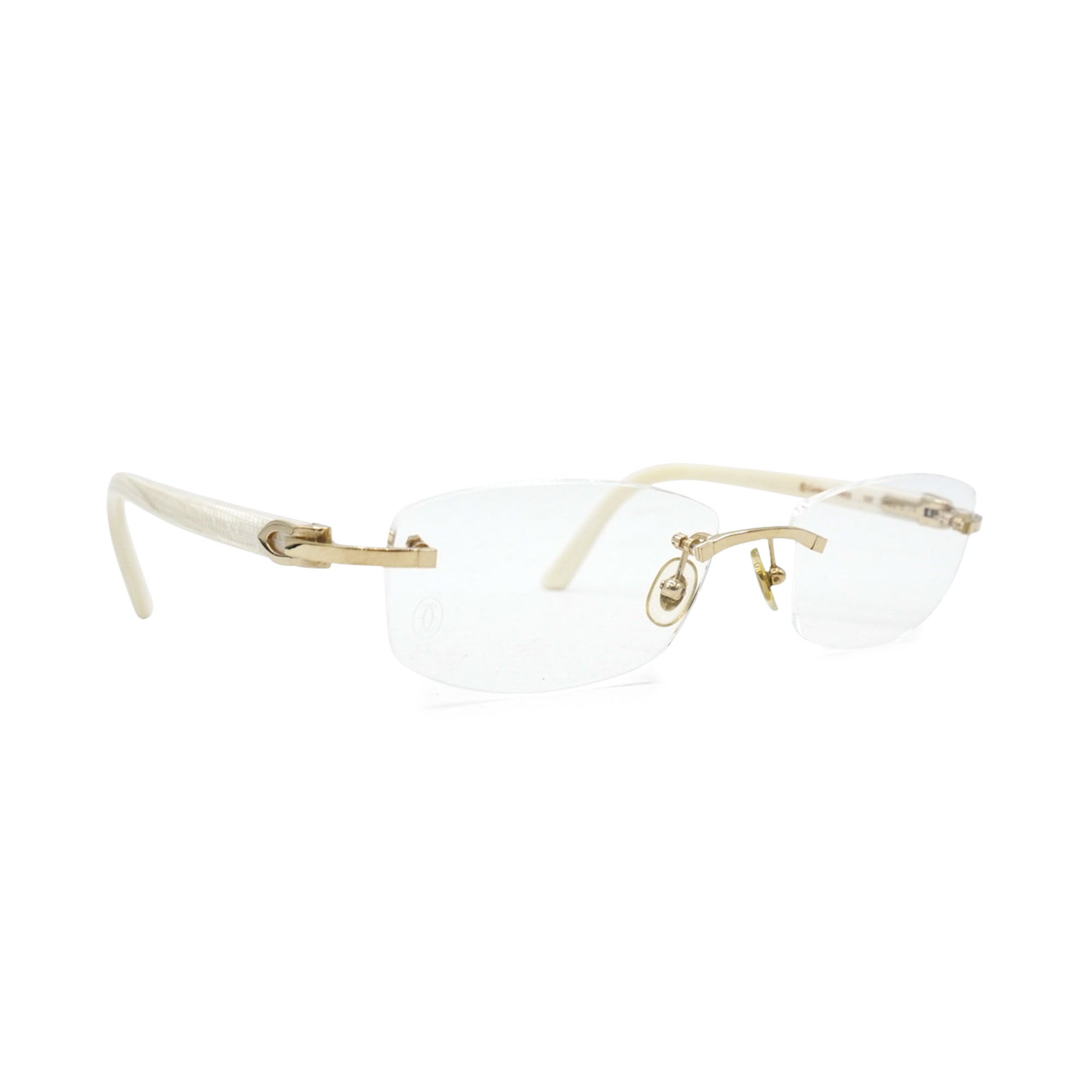 Cartier Rimless Eyeglasses – Fashionably Yours