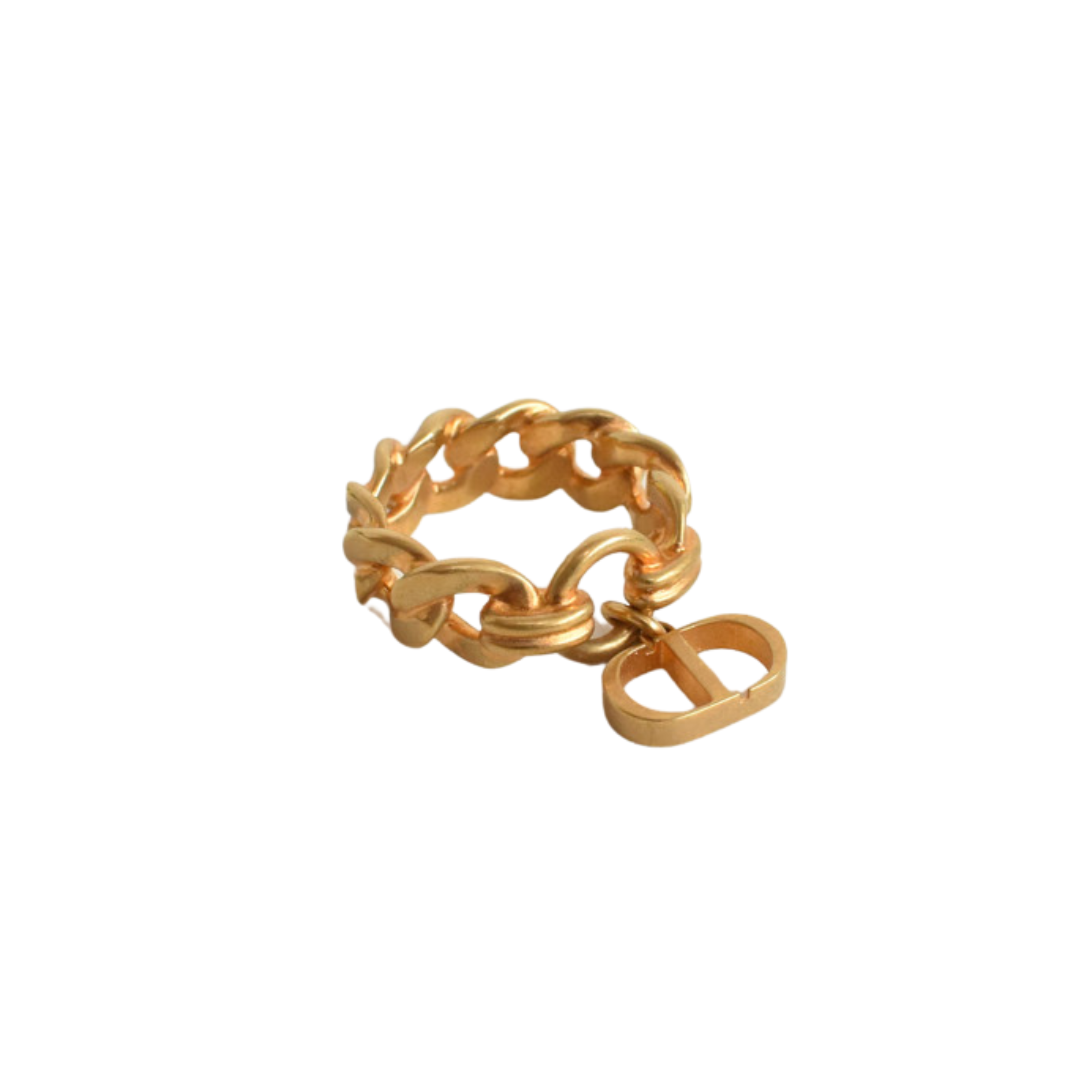 Christian Dior 'CD Charm' Ring - Women's S – Fashionably Yours Christian Dior 'CD Charm' Ring - Women's S – Fashionably Yours
