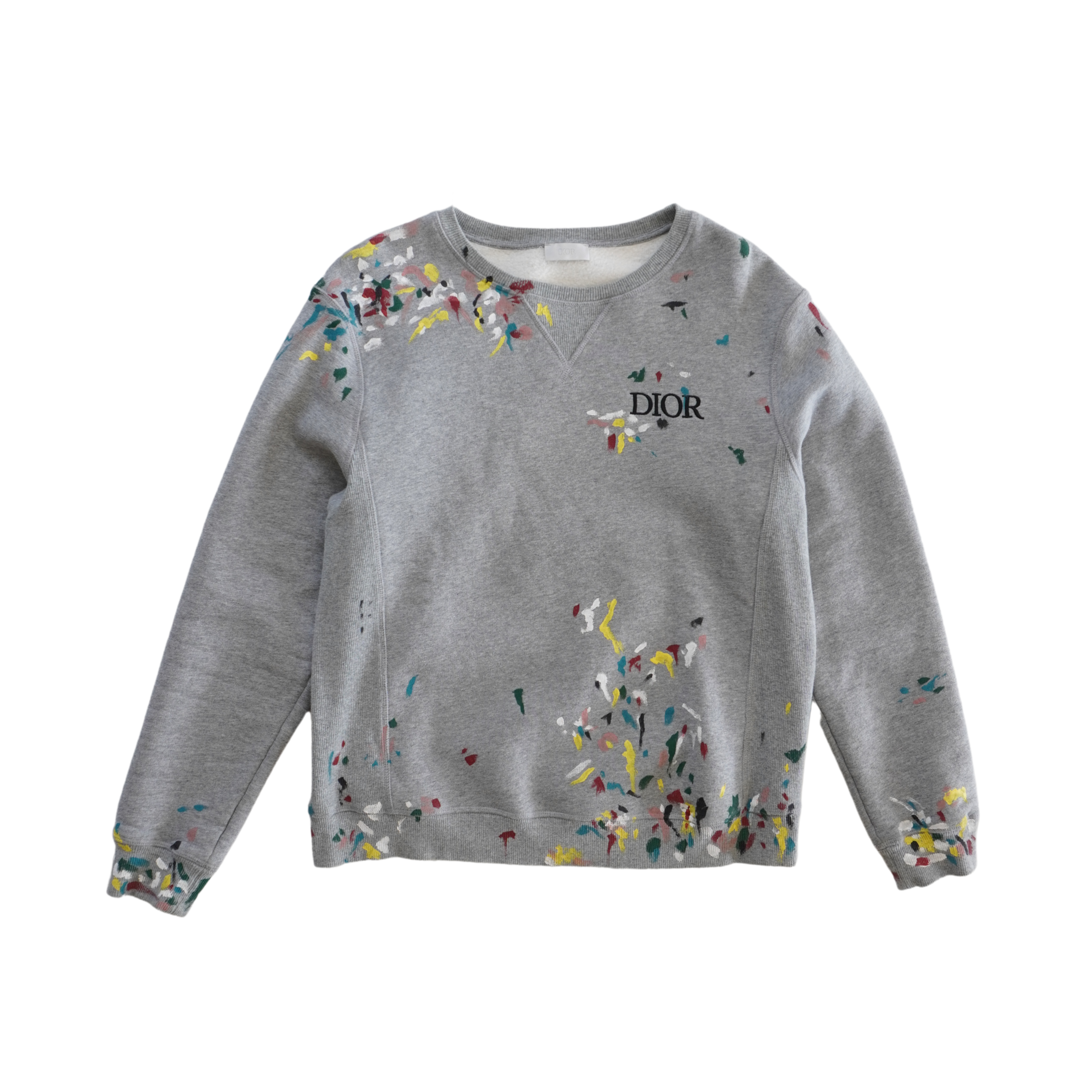Christian Dior Paint Splatter Sweater Men's L – Fashionably Yours