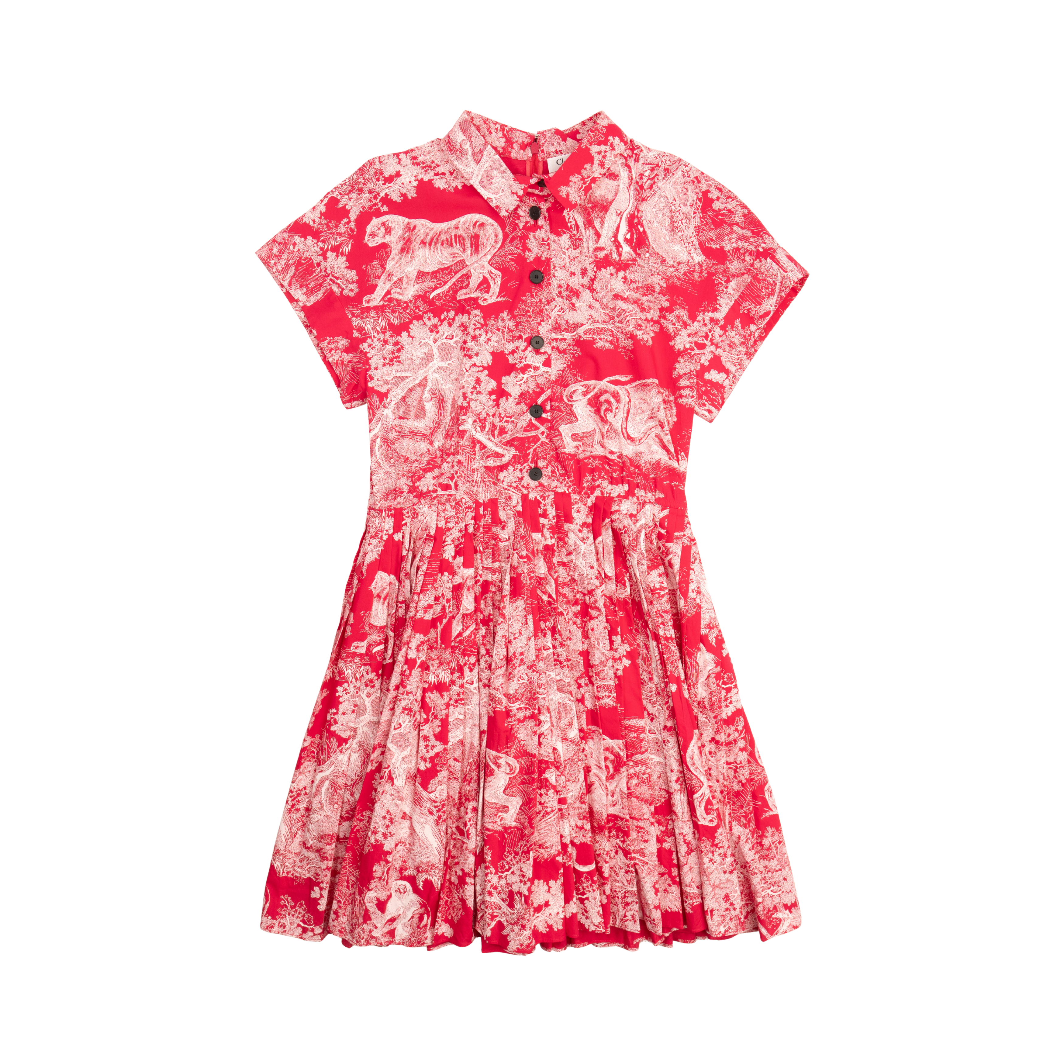 dioriviera dress pink Dior Candy Pink Dioriviera Flared Mid-Length Dress MILNY PARLON