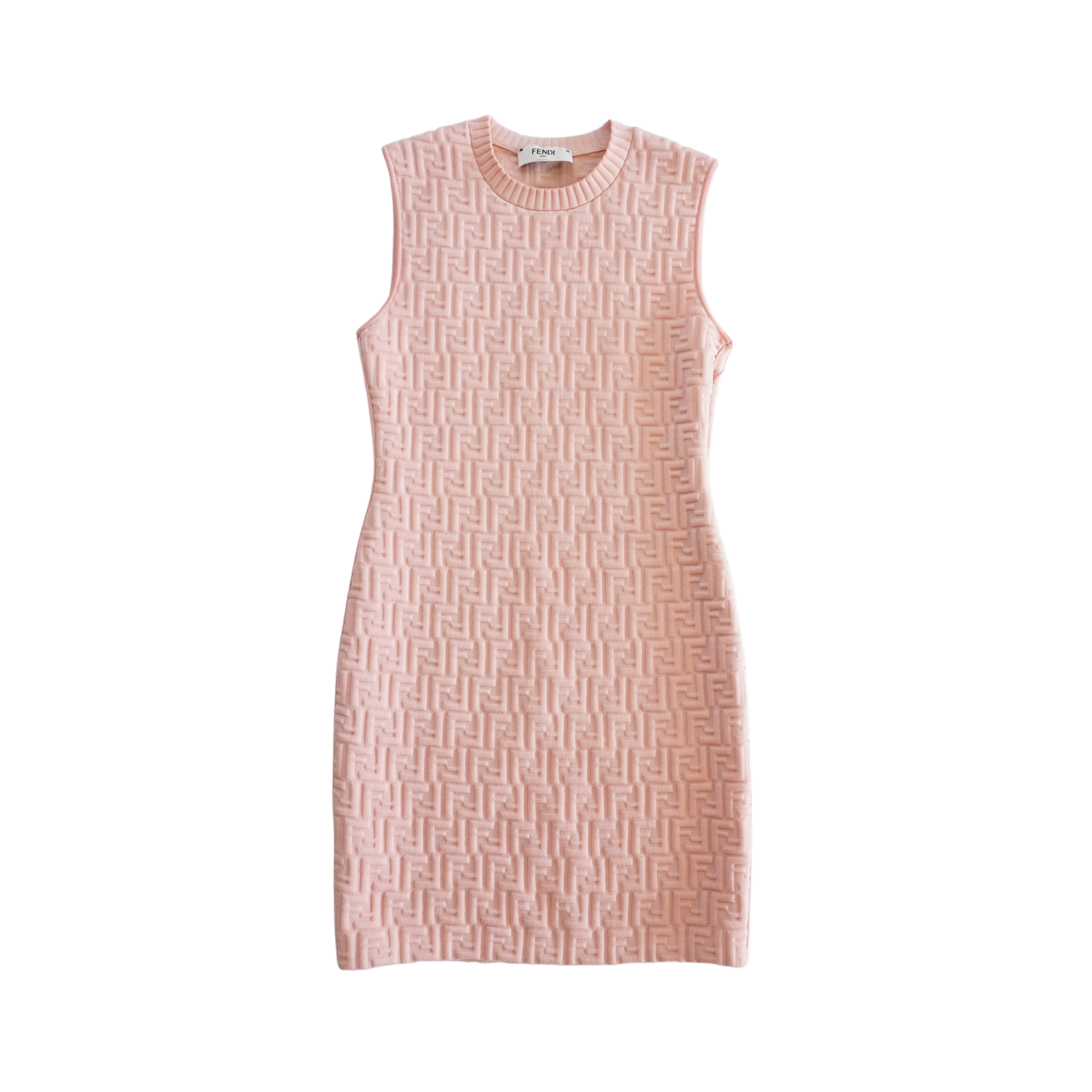 Fendi 'Zucca' Fitted Dress - Women's 8 Fendi 'Zucca' Fitted Dress - Women's 8