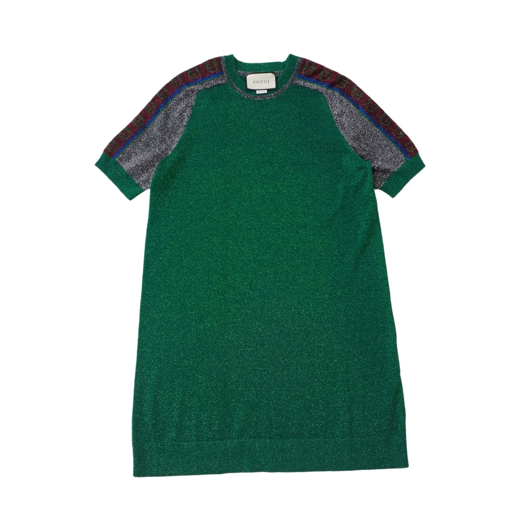 gucci t shirt dress $1700 NEW Authentic Runway Silk Floral T-Shirt Dress, 284037 Stitched detail Gucci GG-pattern Mini Dress |