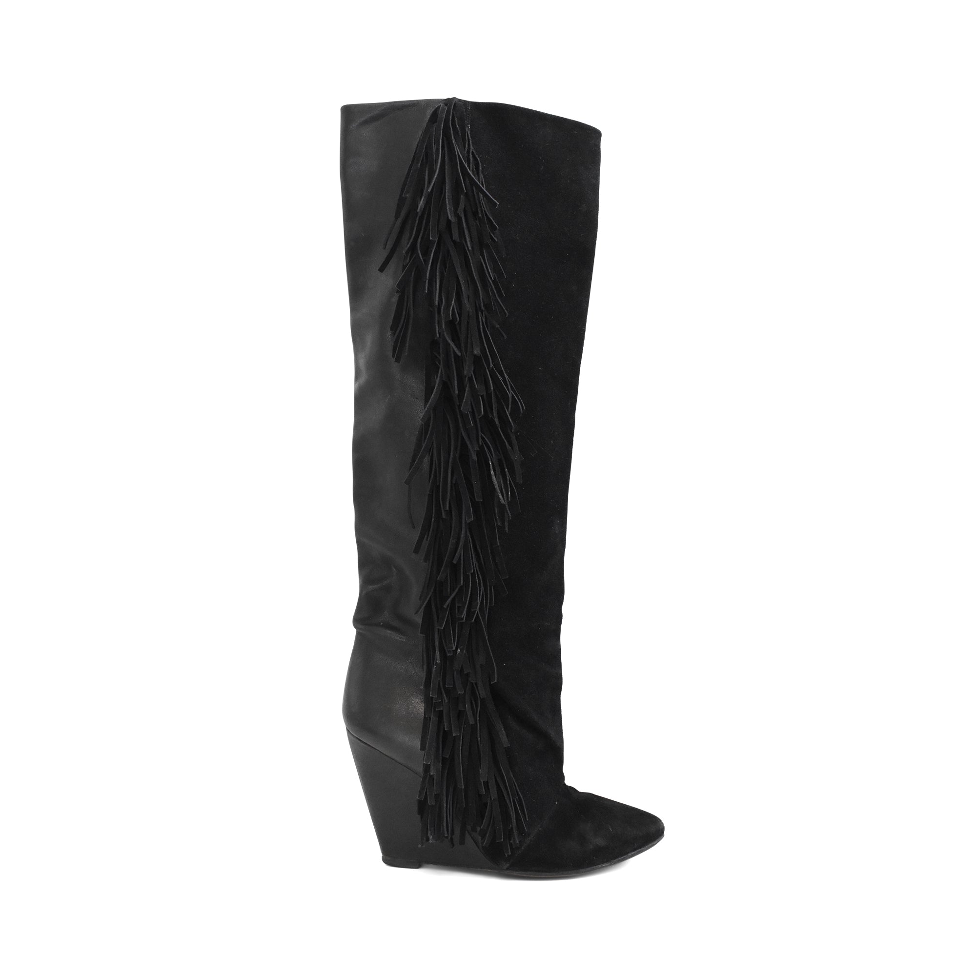Isabel Marant 'Manly' Fringe Boots Women's 41 – Fashionably Yours