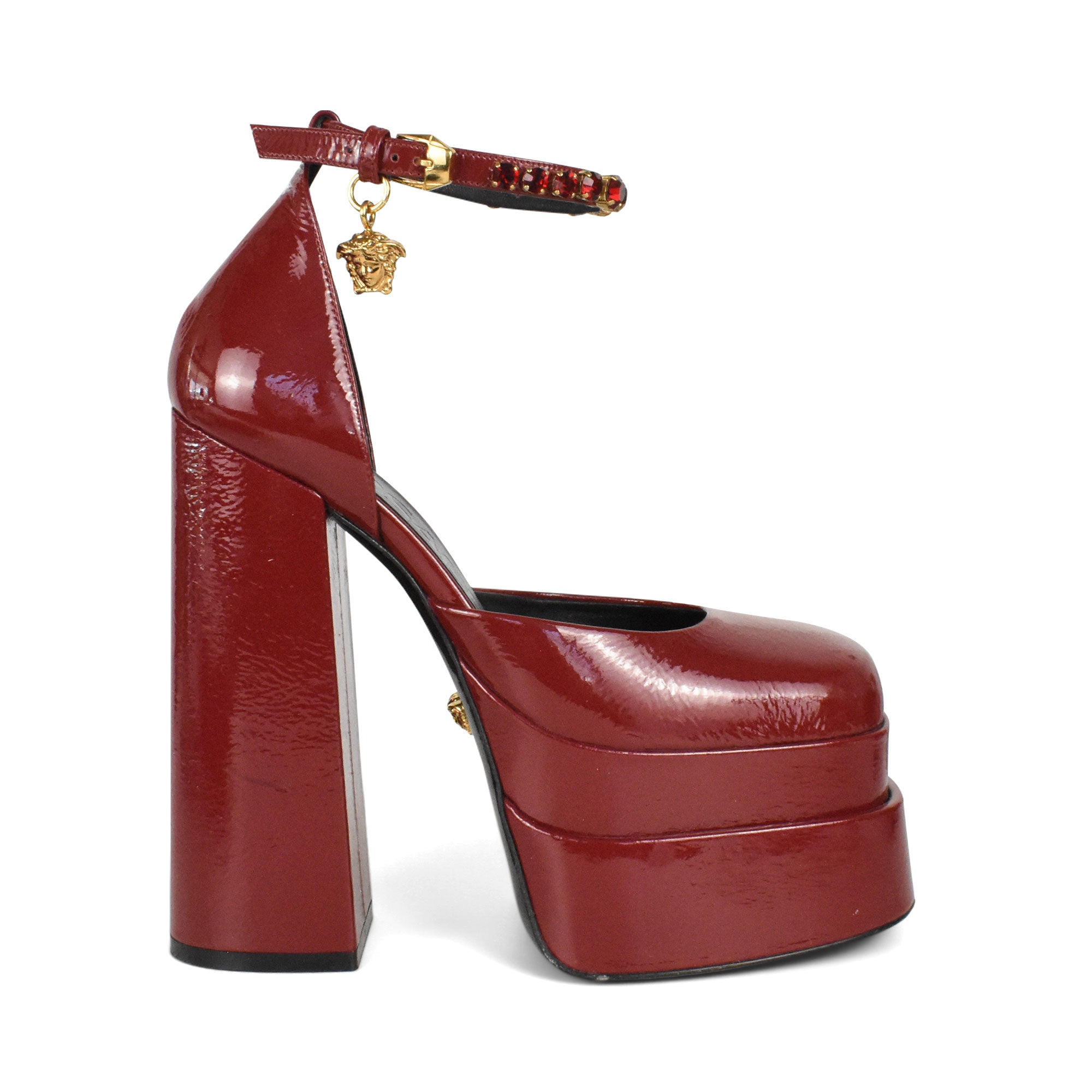 Versace 'Aevitas' Platform Heels Women's 36 – Fashionably Yours
