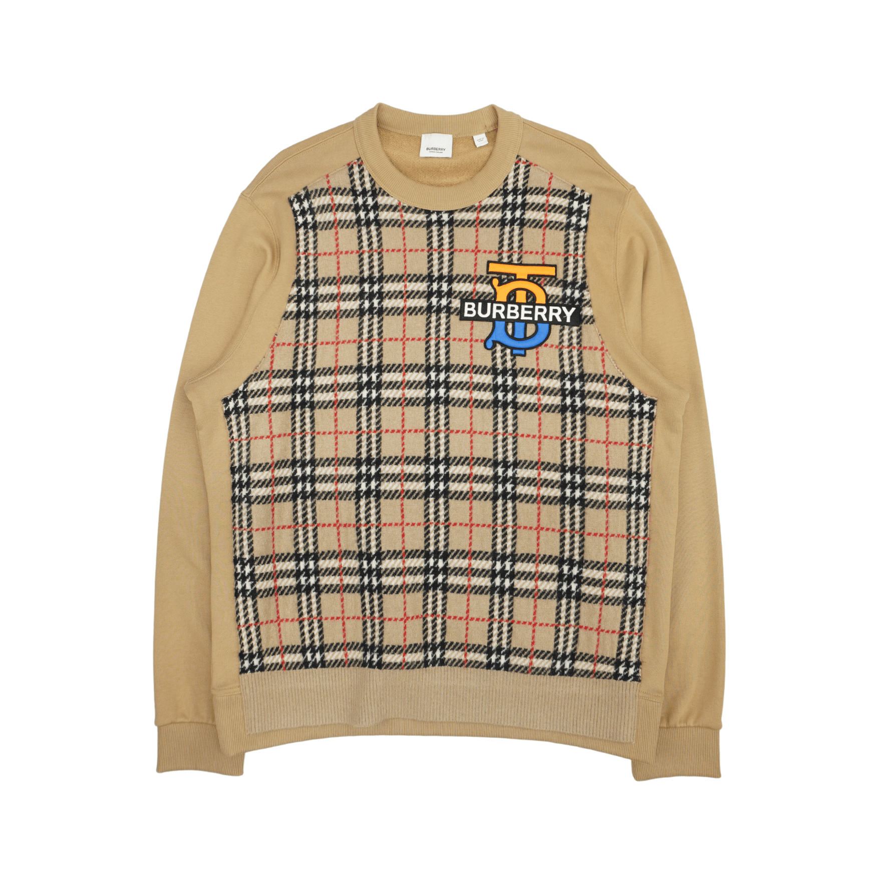 Burberry crew neck mens shop