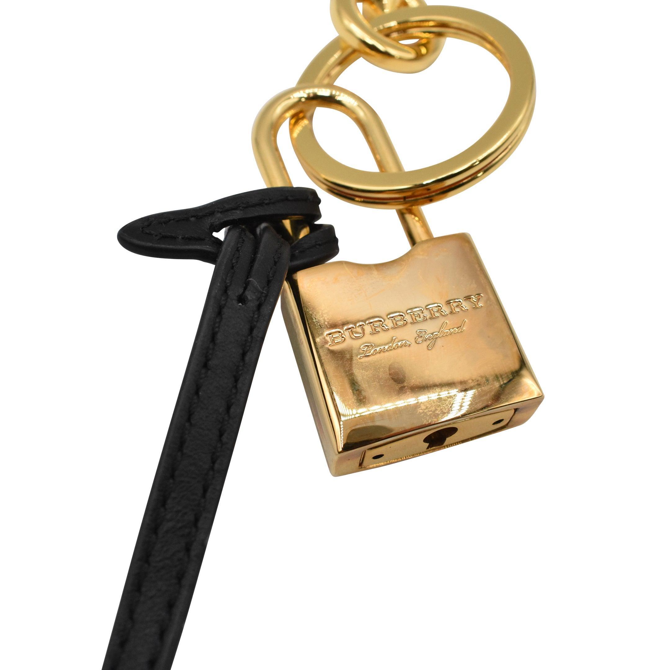 Burberry Owl Lock Keychain - Fashionably Yours