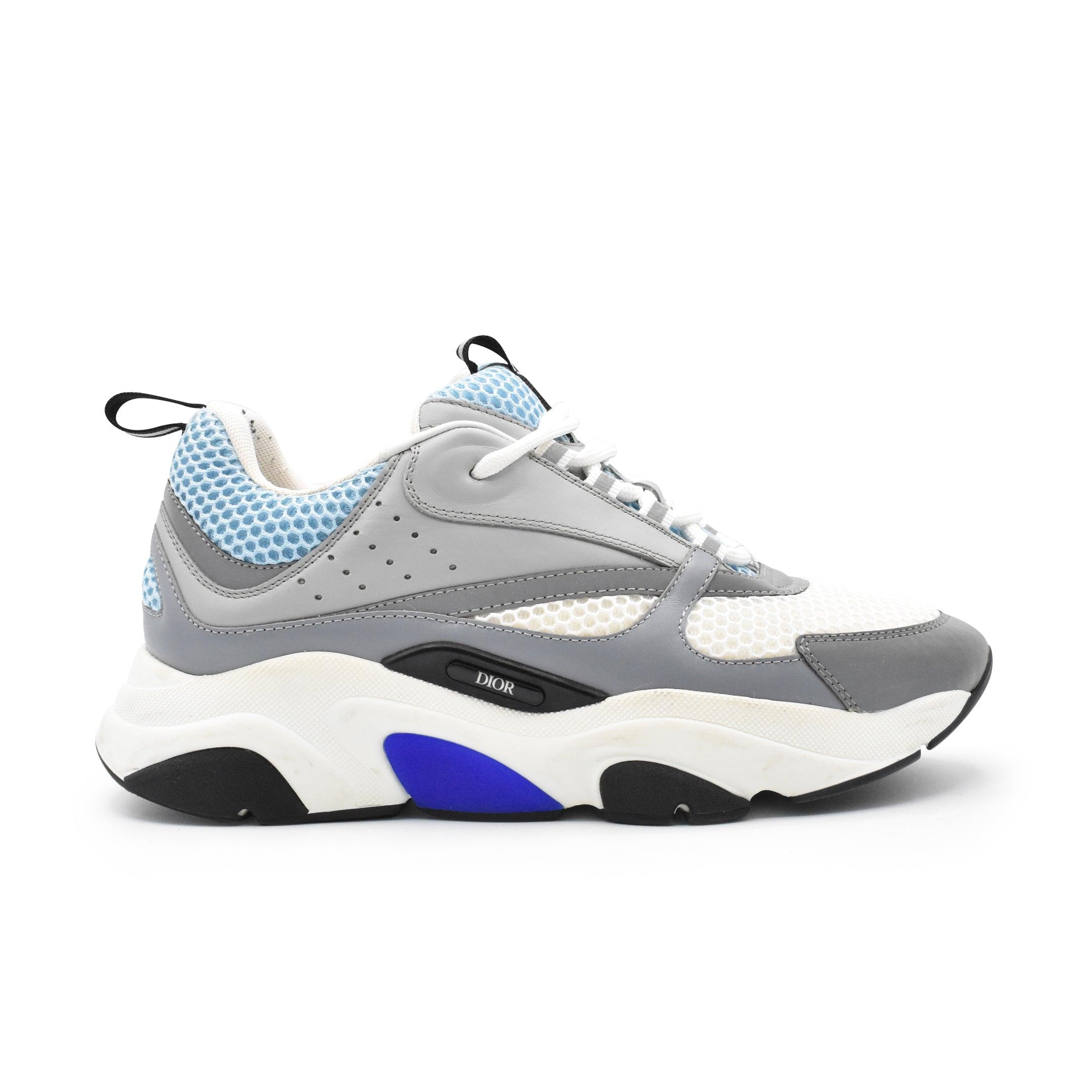 B22 Dior Espadrilles Men Men's Dior B22 Sneaker White And Blue