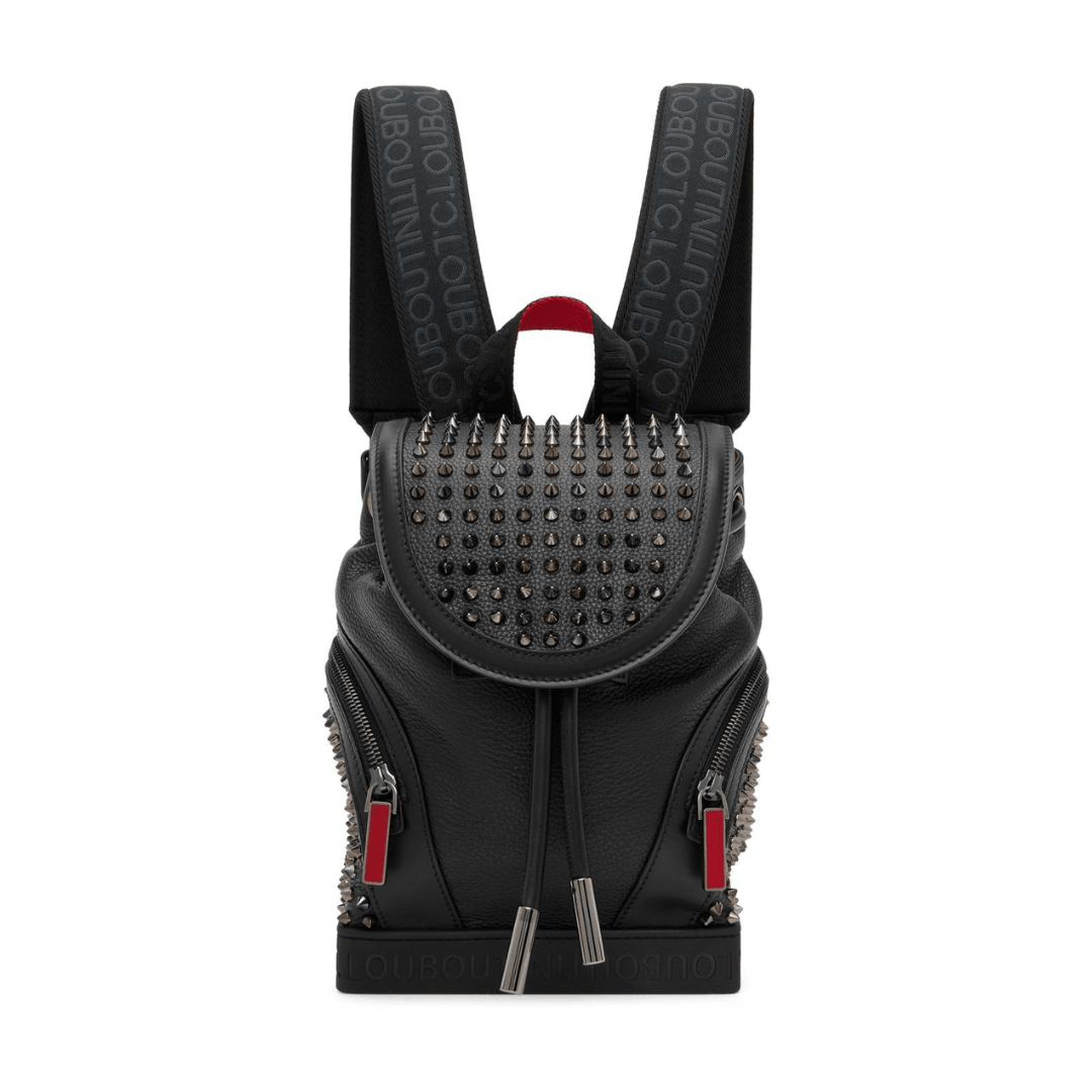 christian louboutin mini explorafunk studded leather crossbody backpack Christian Louboutin 'Explorafunk' Backpack – Fashionably Yours
