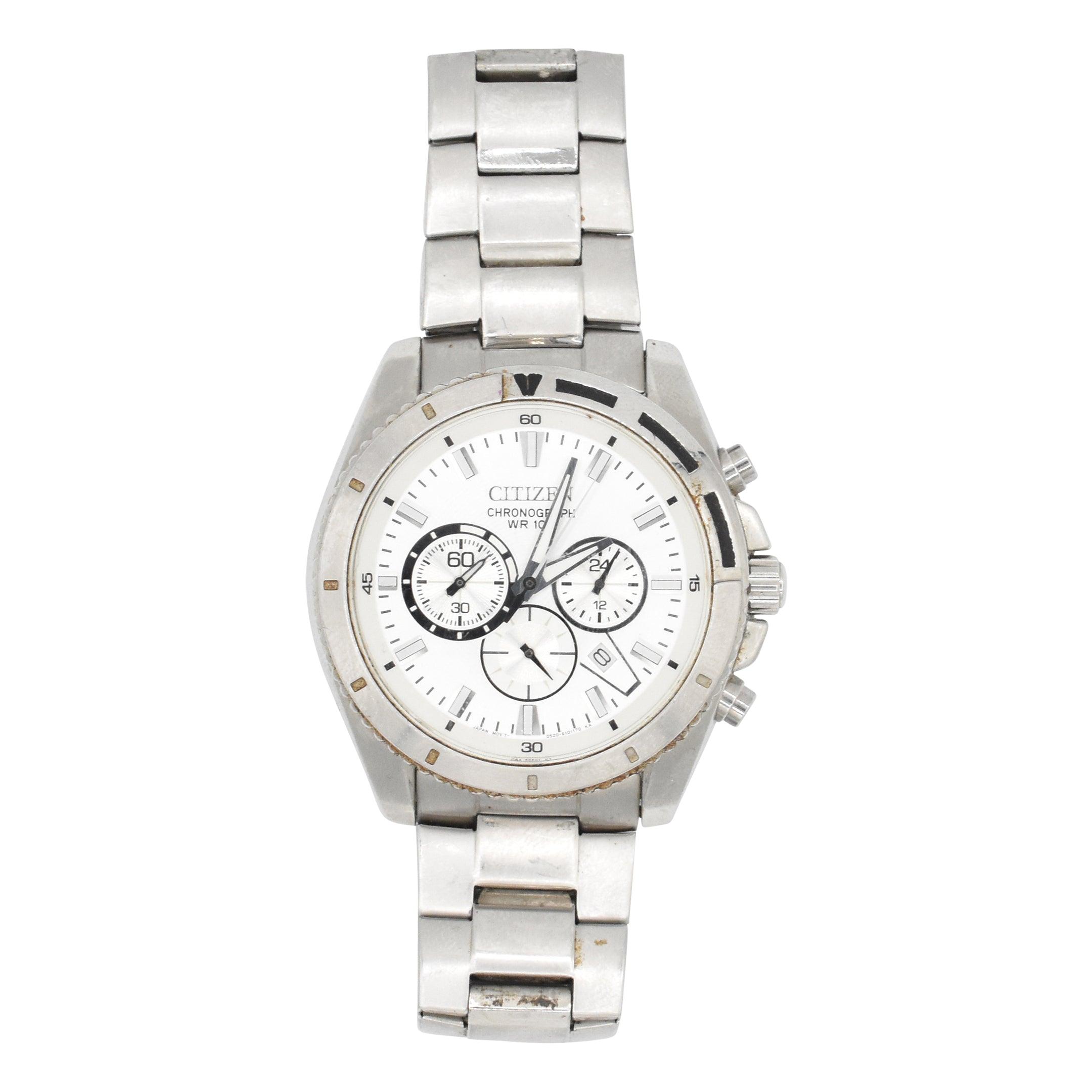 Citizen 'Chronograph WR 100' Watch - Fashionably Yours
