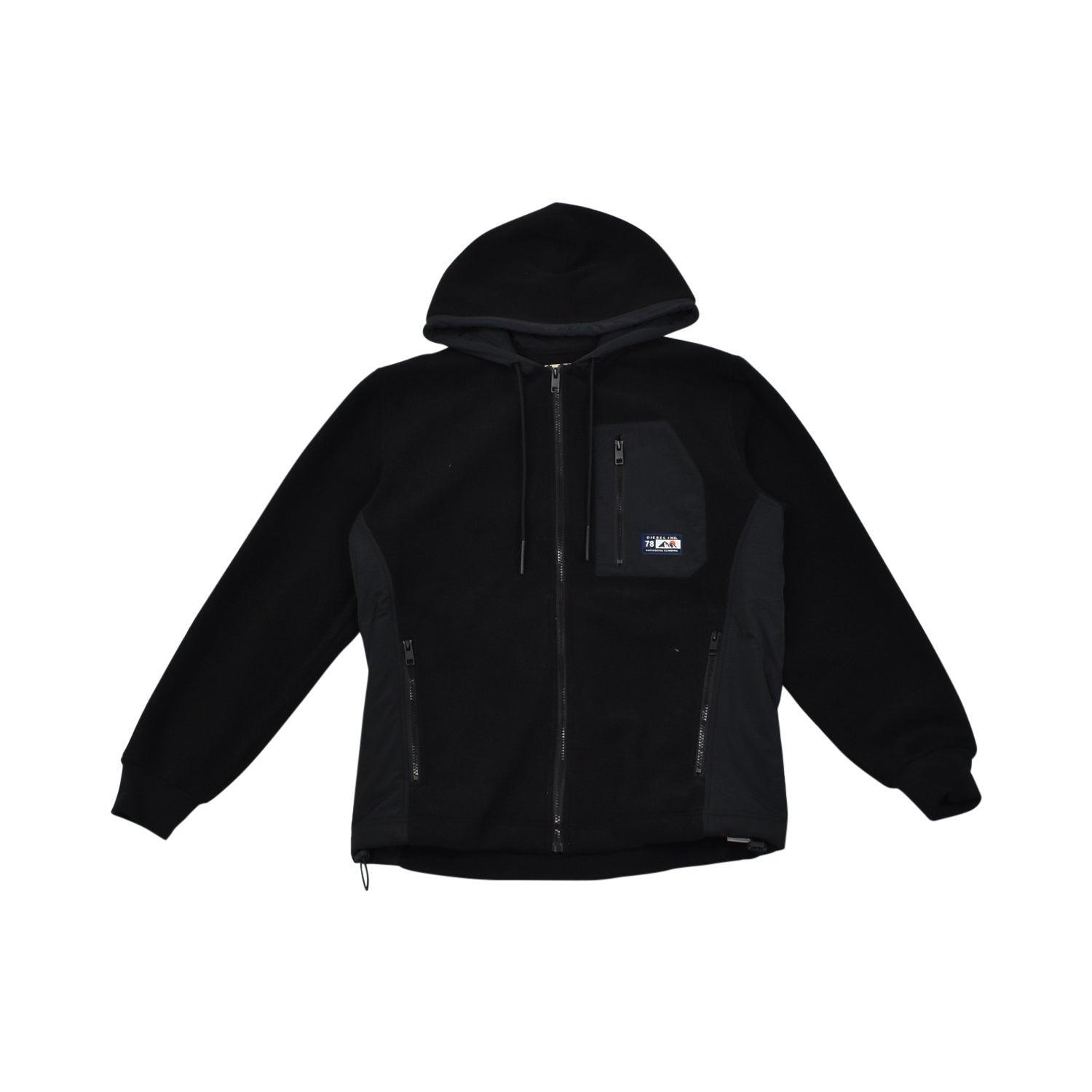 Diesel clearance fleece jacket