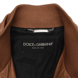 Dolce & Gabbana Leather Jacket - Men's 48 - Fashionably Yours