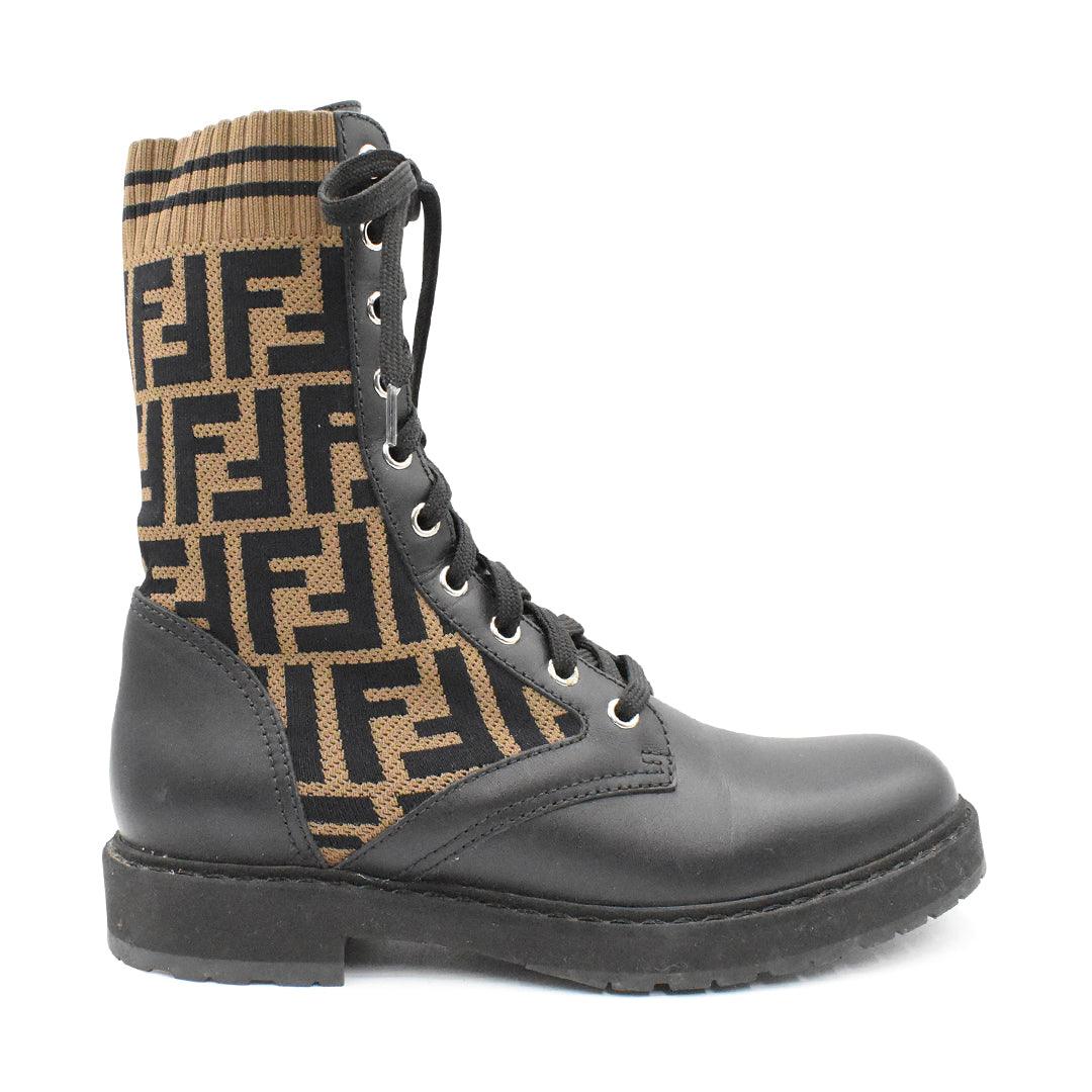 Fendi 'Rockoko' Boots - Women's 36.5 - Fashionably Yours