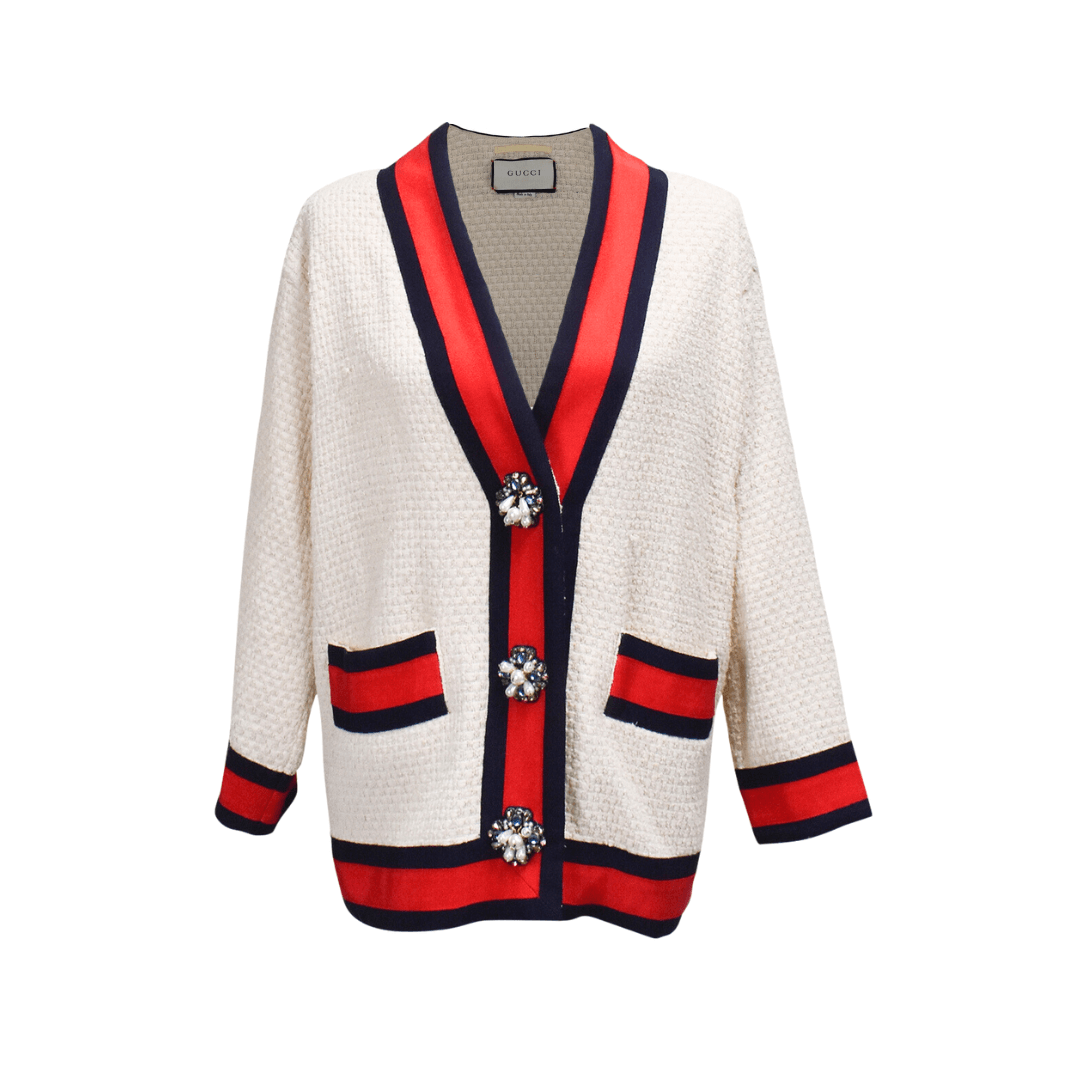 Gucci hotsell cardigan womens