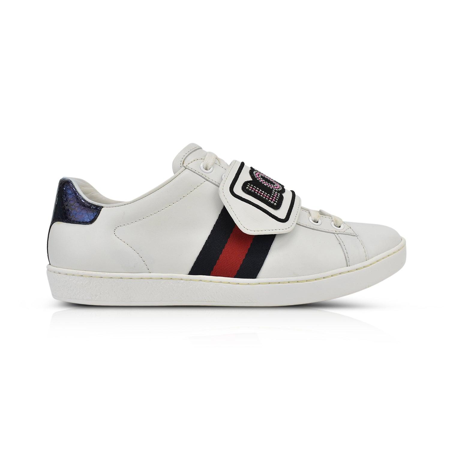Gucci 'Loved' Sneakers - Women's 37.5 - Fashionably Yours