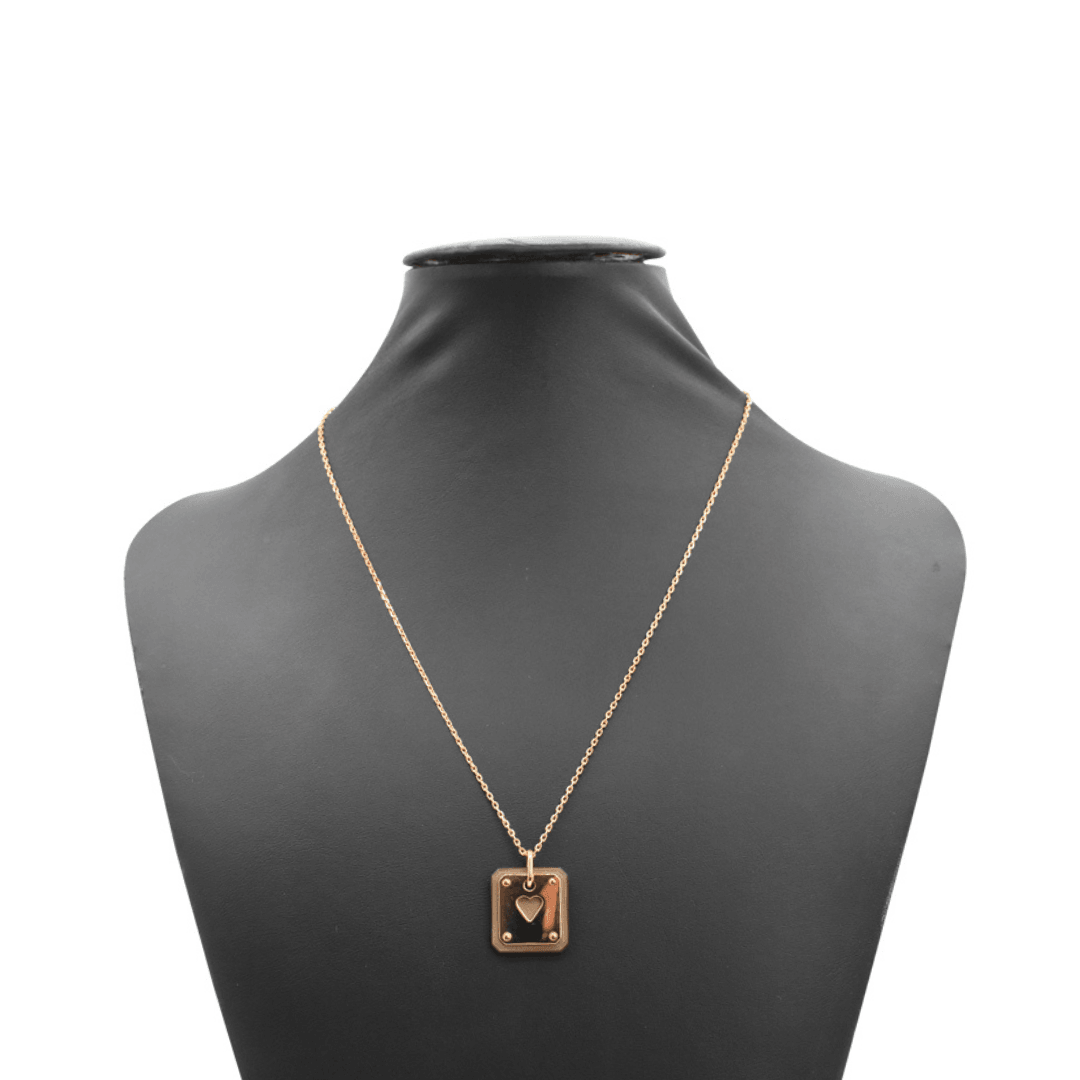 Hermes 'As de Coeur' Necklace - Fashionably Yours