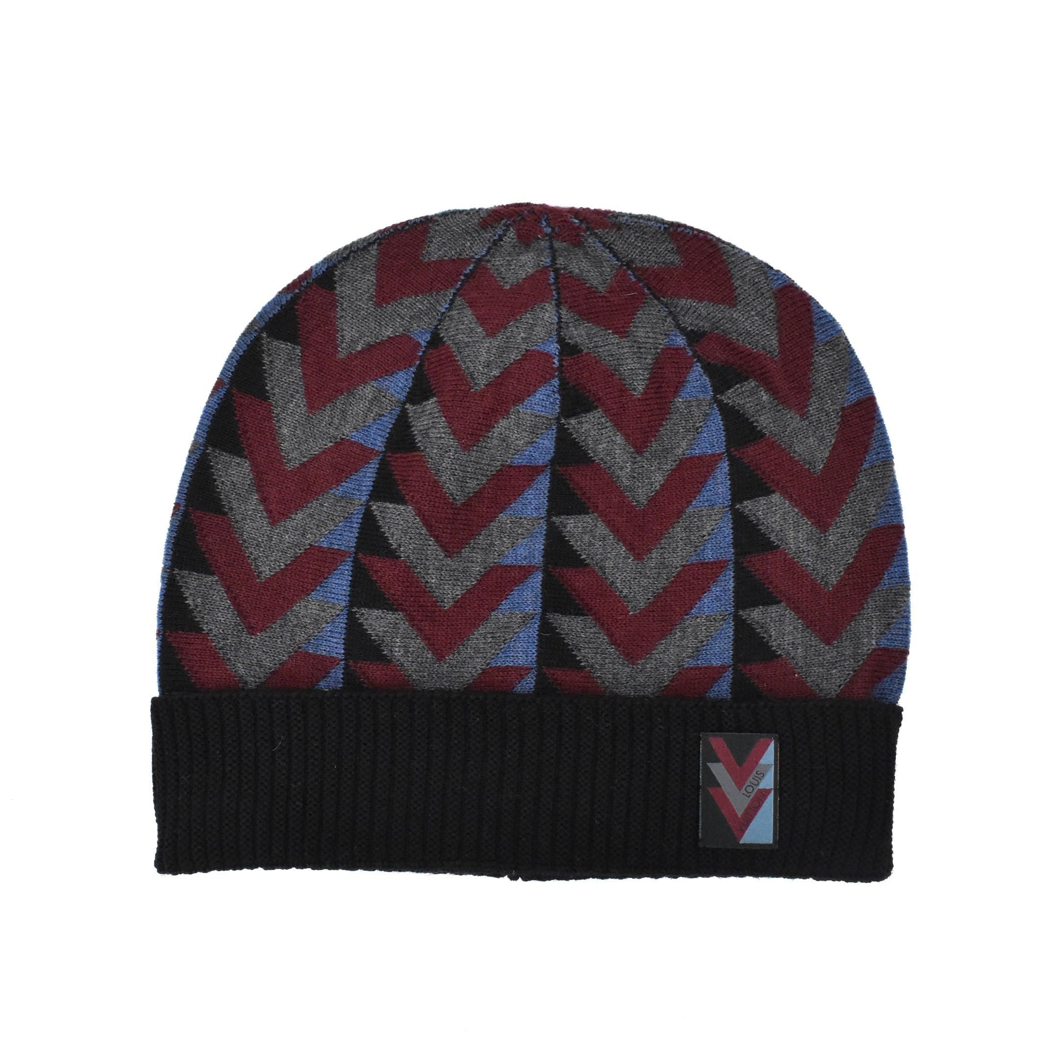 Louis Vuitton Blue Wool Knit Beanie Louis Vuitton