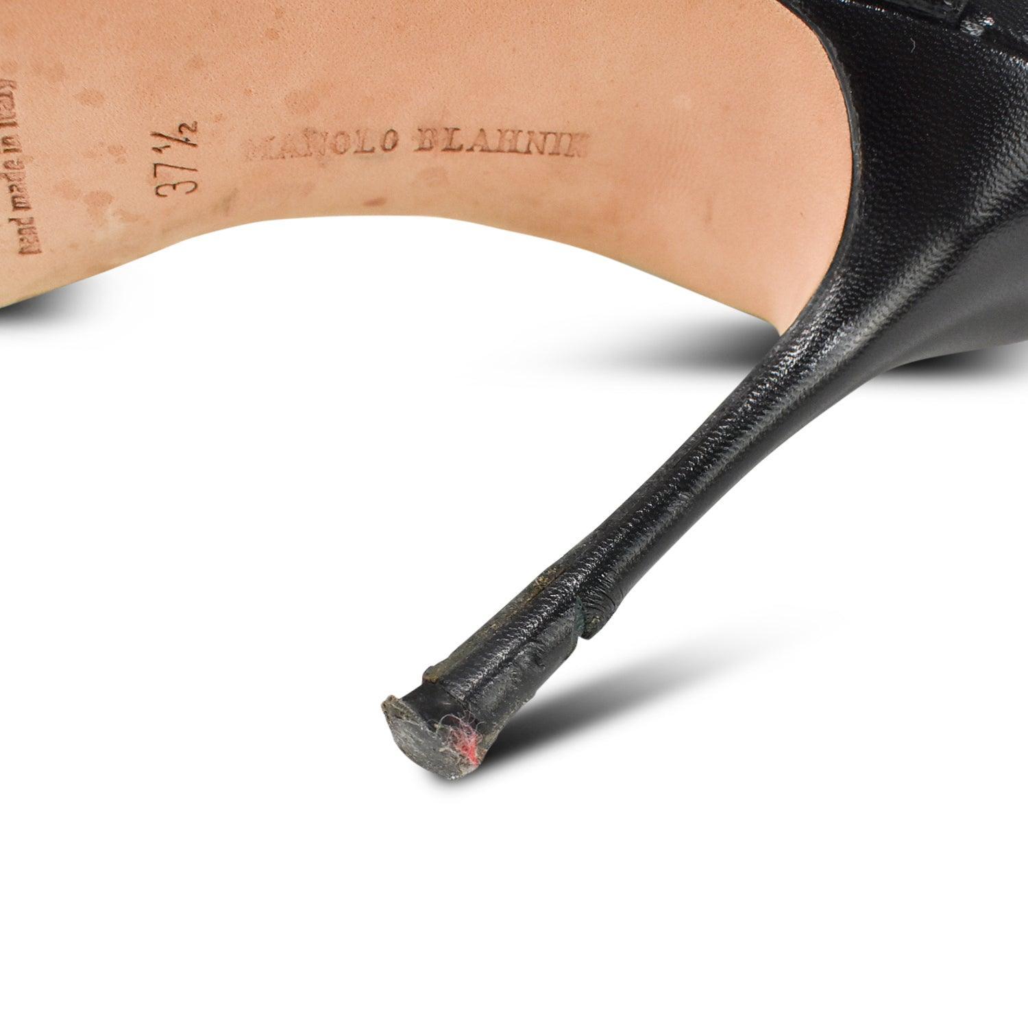 Manolo Blahnik Stiletto Heels - Women's 37.5 - Fashionably Yours