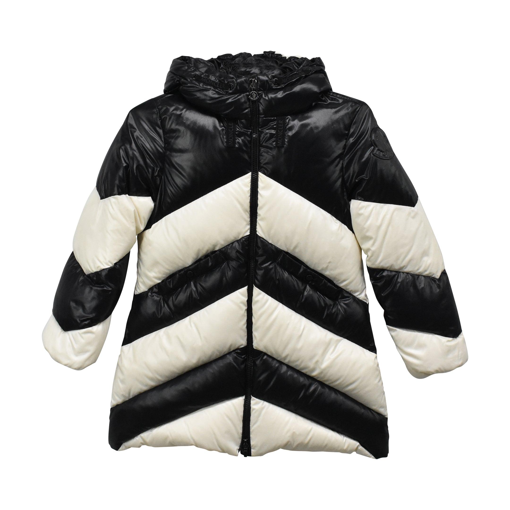 Moncler white and black puffer online