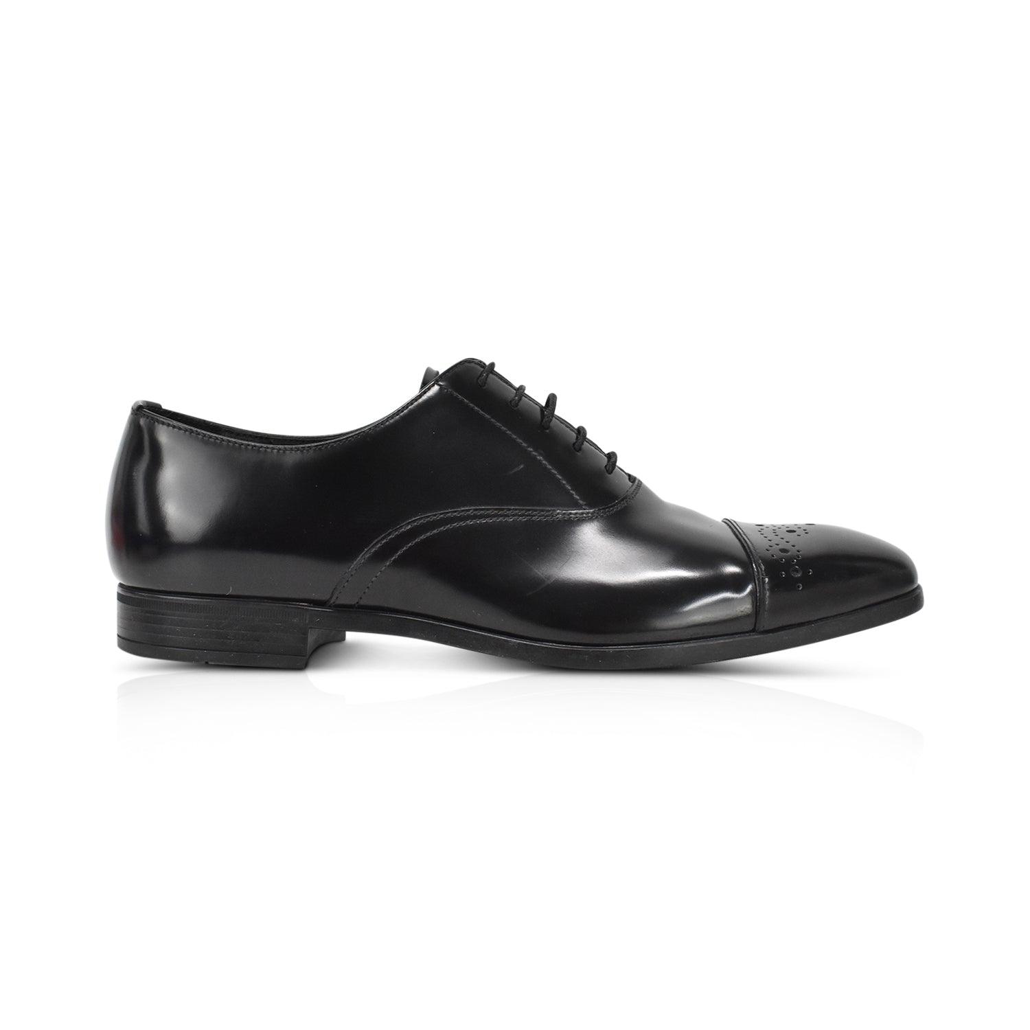 Prada Black Leather Men's hotsell Dress Shoes size 9 1/2