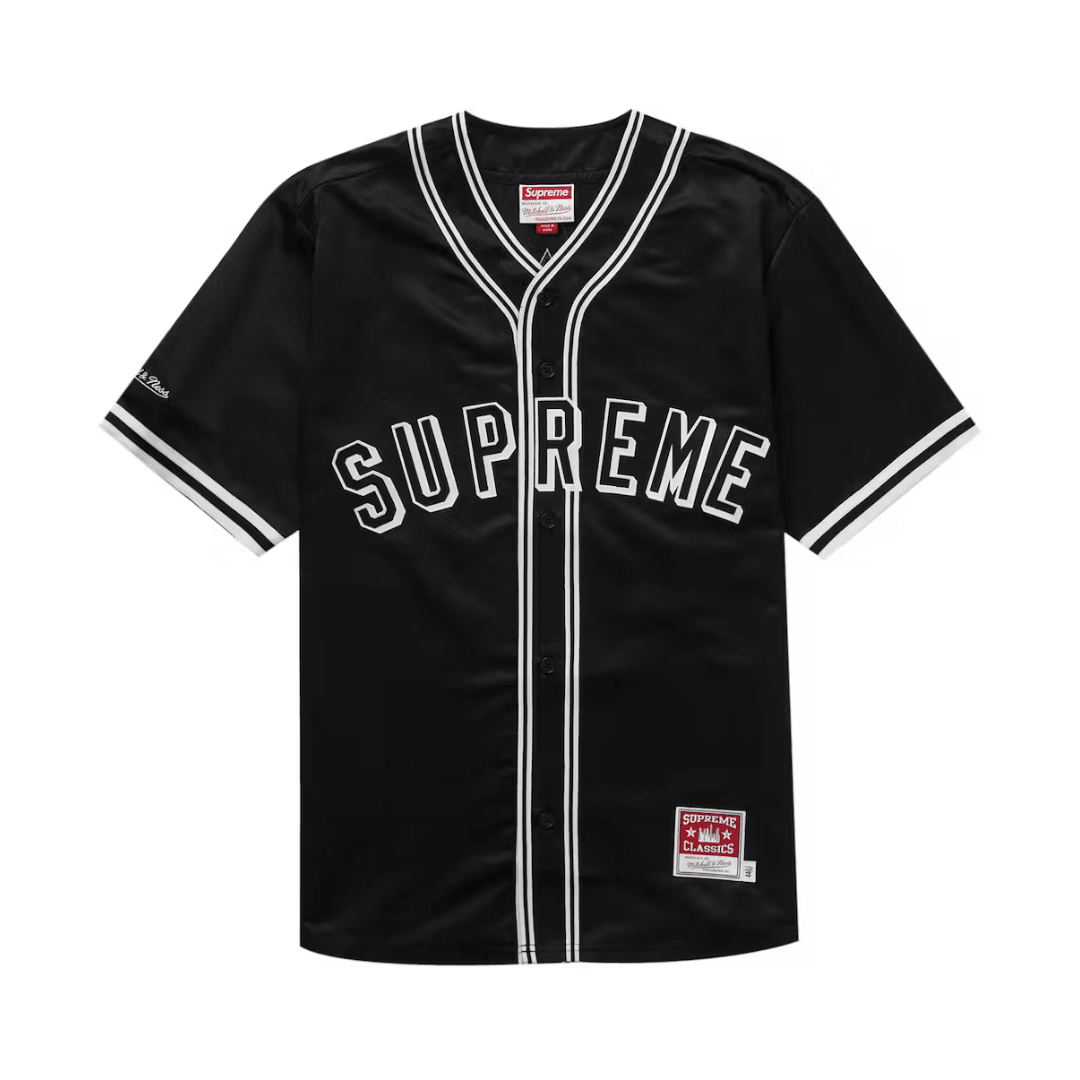 Supreme mitchell deals and ness jersey