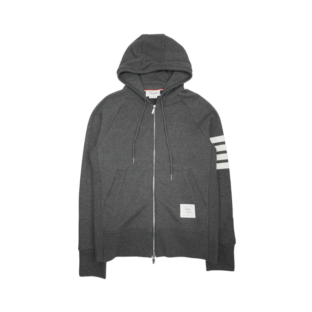 Thom Browne Zip-Up Hoodie Men's – Fashionably Yours
