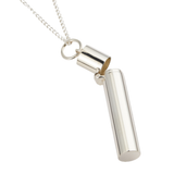 Ambush 'Sterling Silver Pill Case Necklace'