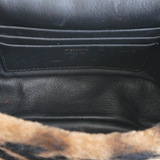Fendi 'Zucca Shearling Mini Baguette' Bag