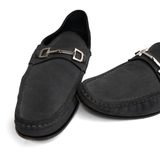 Gucci 'Horsebit Nubuck Driving Loafers' - Men's 10.5
