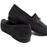 Gucci 'Horsebit Nubuck Driving Loafers' - Men's 10.5
