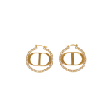 Christian Dior 'Montaigne' Hoop Earrings