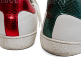 Gucci 'Ace' Embroidered Snake Sneakers - Men's 10
