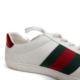 Gucci 'Ace' Embroidered Snake Sneakers - Men's 10
