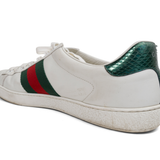 Gucci 'Ace' Embroidered Snake Sneakers - Men's 10