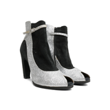 Margiela Glitter Ankle Strap Boots - Women's 36.5