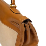 Hermes 'Toile Kelly Retourne 35' Handbag