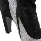 Margiela Glitter Ankle Strap Boots - Women's 36.5