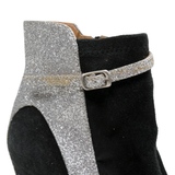 Margiela Glitter Ankle Strap Boots - Women's 36.5