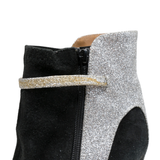 Margiela Glitter Ankle Strap Boots - Women's 36.5