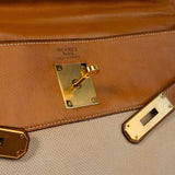 Hermes 'Toile Kelly Retourne 35' Handbag