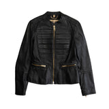 Burberry Napoleon Leather Jacket - Women's 4