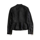 Burberry Napoleon Leather Jacket - Women's 4