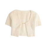 Jacquemus 'La Maille Neve' Cropped Cardigan - Women's 34