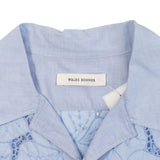 Wales Bonner 'Highlife Bowling Embroidered Eyelet' Shirt - Men's 52