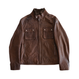 Hugo Boss Leather Jacket - Men's 54