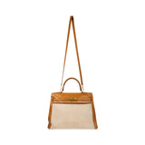 Hermes 'Toile Kelly Retourne 35' Handbag